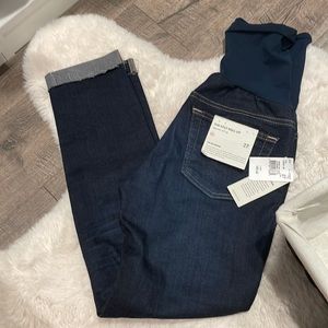 Ag The Stilt Roll Up Maternity Jeans sz 27